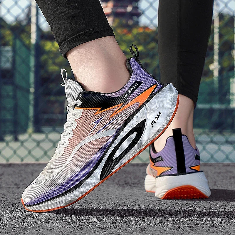Men's Breathable Mesh Running Sneakers Black