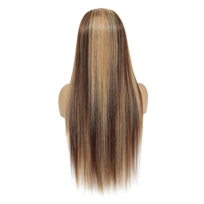 Blonde Ombre Brazilian Human Hair Lace Front Wig