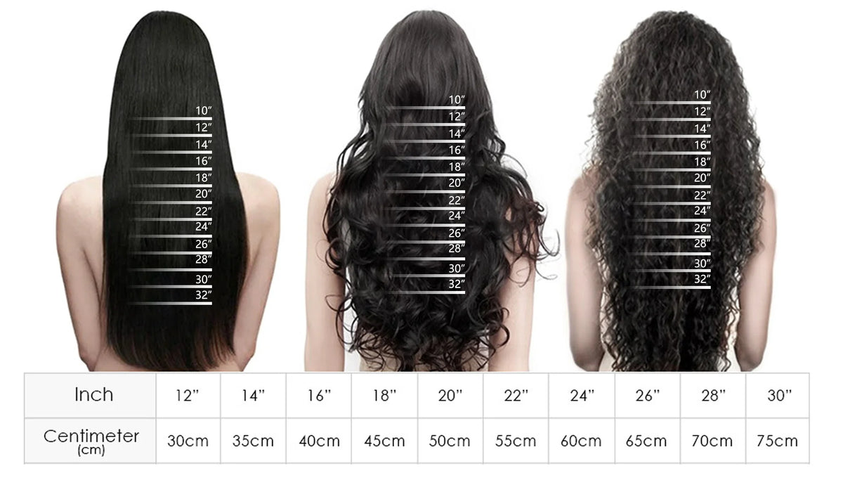 Bone Straight Lace Front Wig 30 40 Inch Human Hair