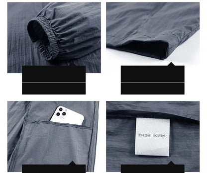 Men's UV Protection Quick Dry Windbreaker Jacket