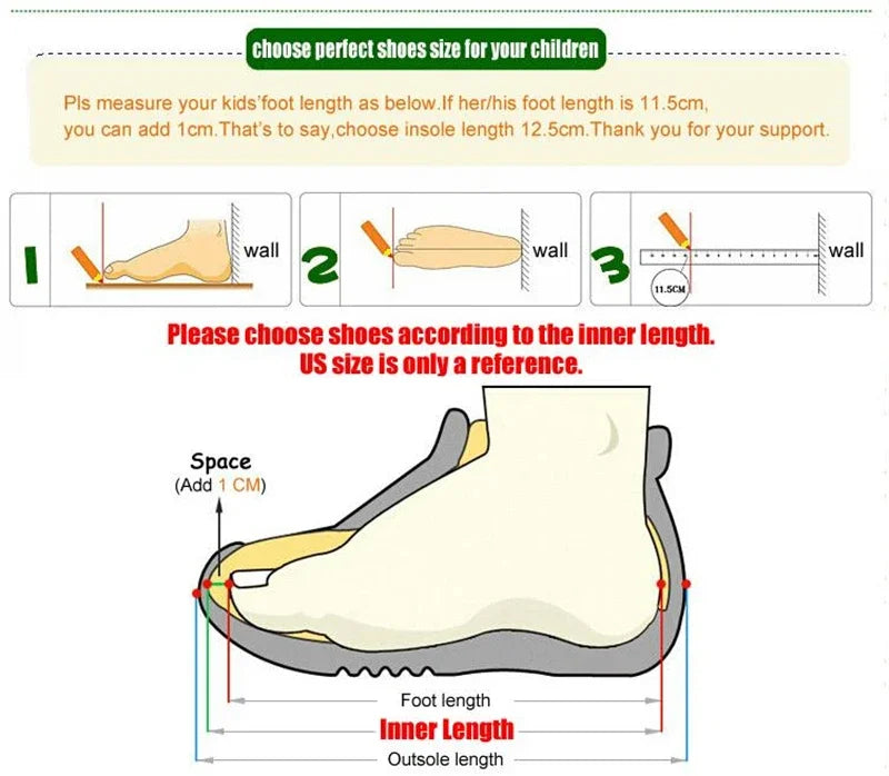 Girls PU Leather Ankle Boots with Anti-slip Sole