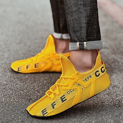 Breathable Mesh Summer Sports Sneakers for Men