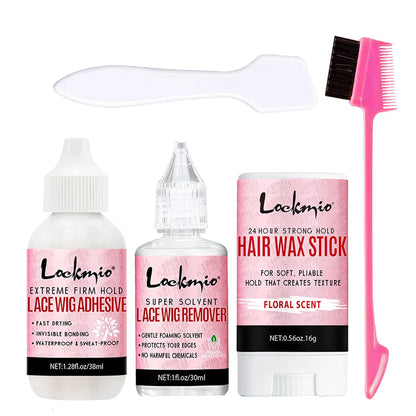 Waterproof Wig Glue and Remover Travel Size Set