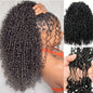 12A Curly Crochet Human Hair Extensions Deep Pixie Curls