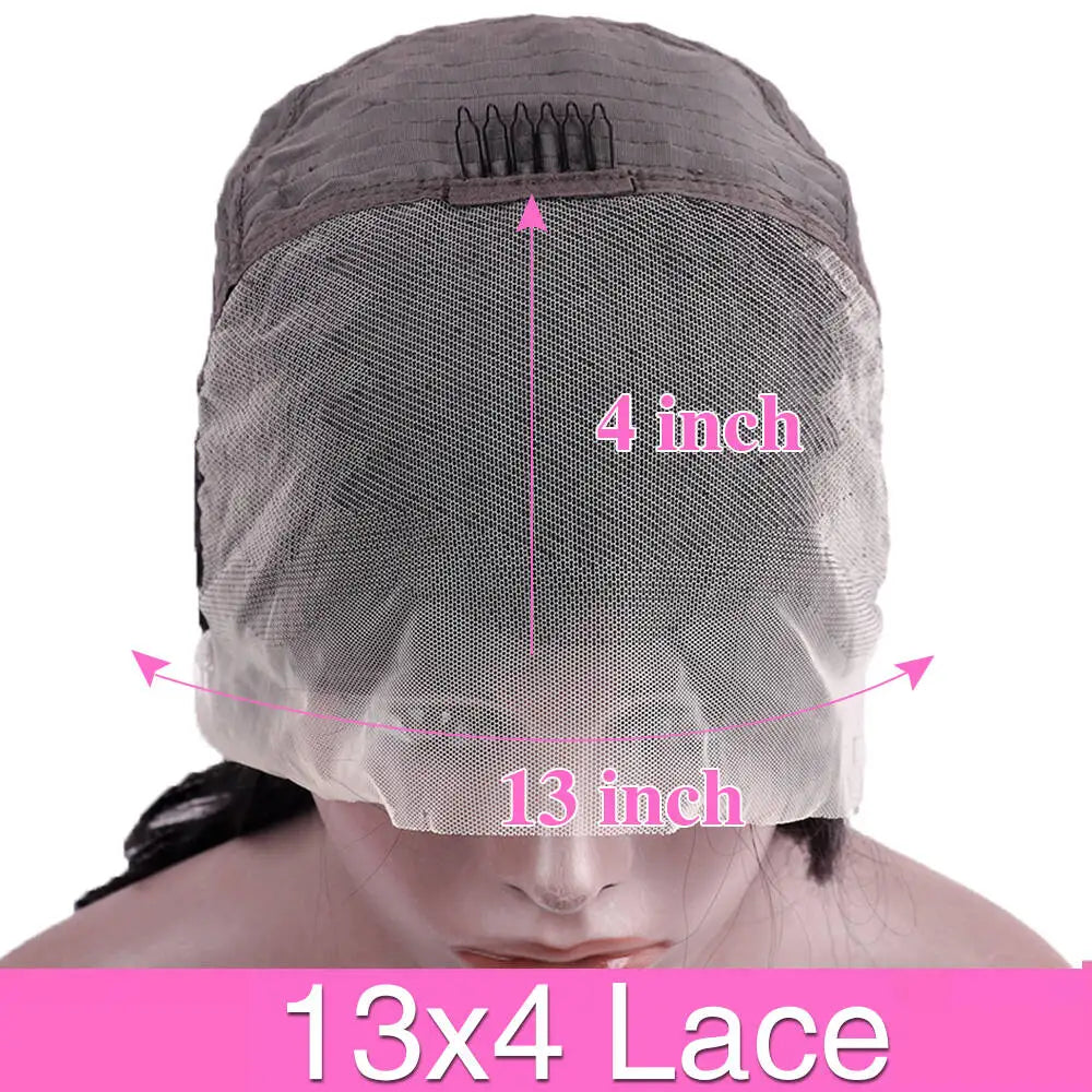 Bob Straight Lace Front Wig 16 Inch Human Hair