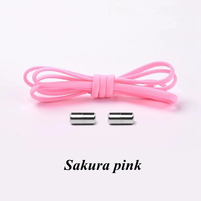 Round Elastic No Tie Shoelaces for Kids and Adults