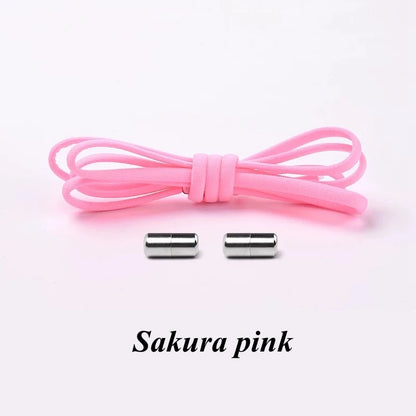 Round Elastic No Tie Shoelaces for Kids and Adults