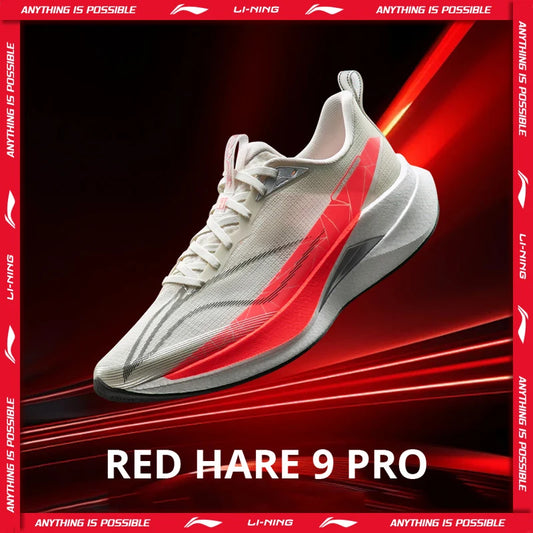 Li-Ning Men's RED HARE 9 PRO Running Shoes Breathable Reflective