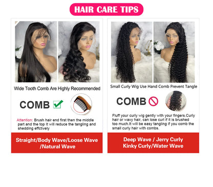 40 Inch Body Wave 13x6 HD Lace Frontal Wig Human Hair