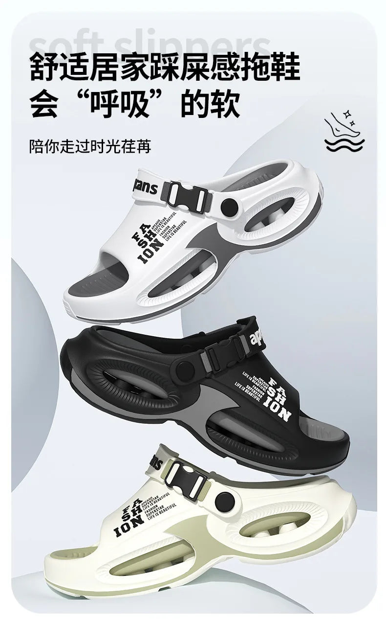 Men's EVA Thick Sole Non-Slip Shower Sandals