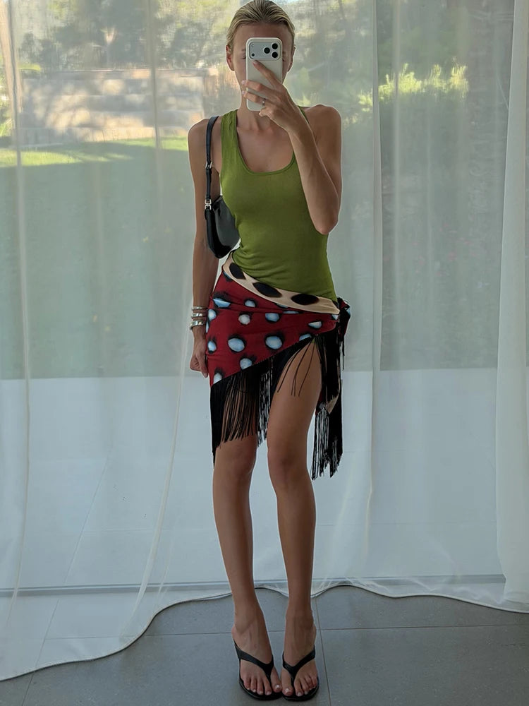 Animal Print V-Neck Ruched Maxi Dress for Women