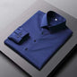 Men's Long Sleeved Solid Color Casual Shirt