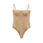 Underwire Spaghetti Strap Bodysuit for Women Casual Slim Fit