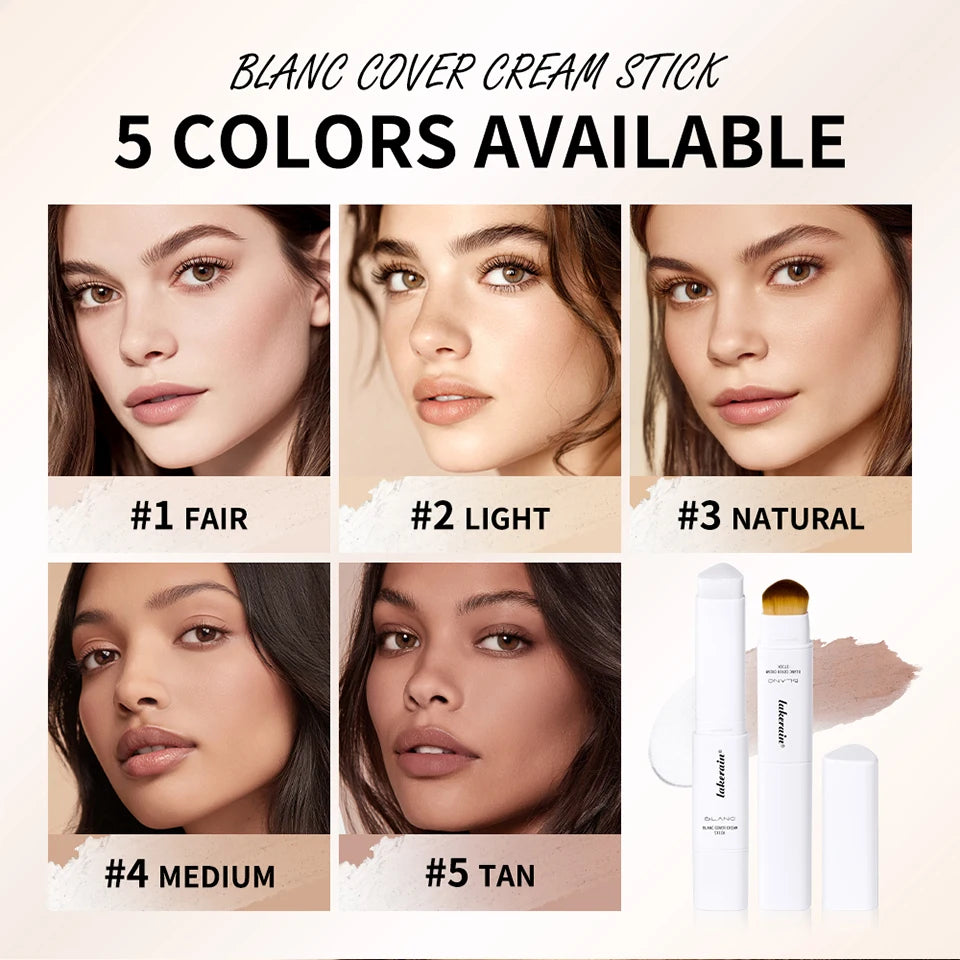 Lakerain Color Changing Foundation Stick Cream Waterproof