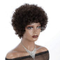 Brazilian Afro Puff Pixie Bob Wig 99J Natural Brown