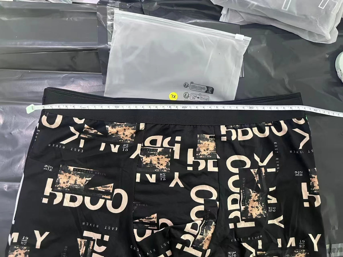 Men's Printed Boxer Shorts Comfortable Plus Size