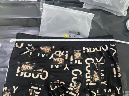 Men's Printed Boxer Shorts Comfortable Plus Size