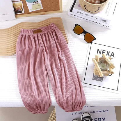 Breathable Summer Kids Pants for Boys and Girls