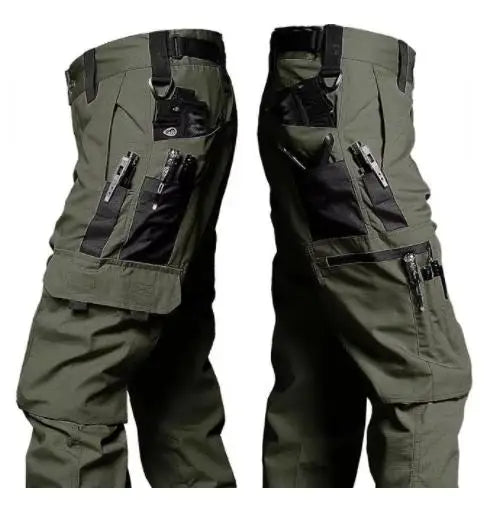 Wear Resistant Multi-pocket Cargo Pants for Men