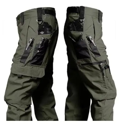 Wear Resistant Multi-pocket Cargo Pants for Men