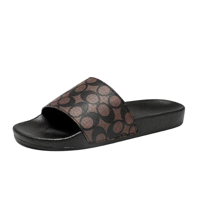 Men's PVC Beach Slippers Comfortable Indoor Slides