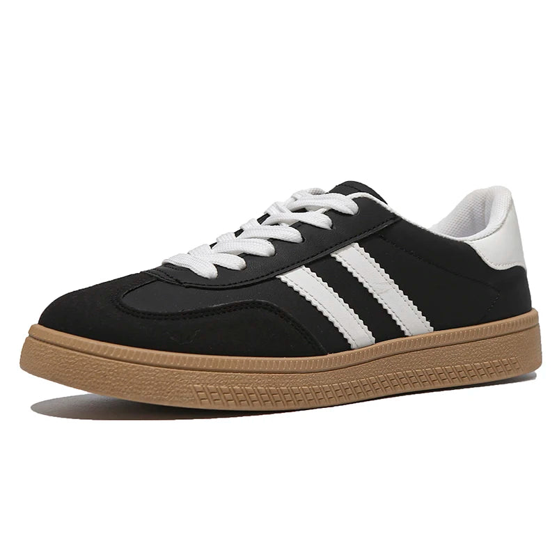Women Lace-Up Casual Sneakers Breathable Tennis Shoes