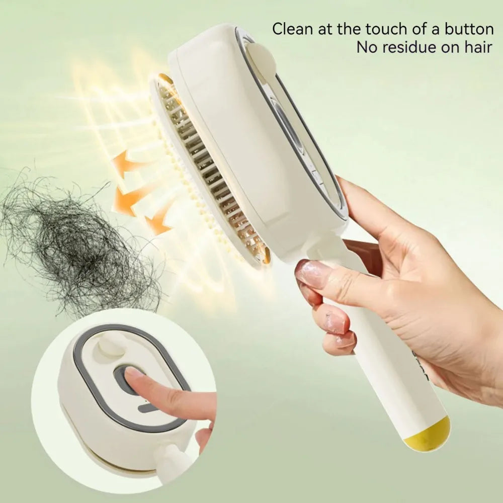 Electric Steam Hair Brush with USB-C Charging