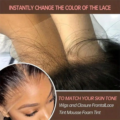 Melt Lace Tint Hair Mousse and Spray for Medium Brown Wigs