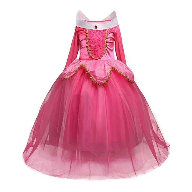 Kids Princess Dress Cinderella Cosplay Costume for Girls