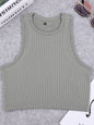 Nylon Seamless Knitted Yoga Vest for Women