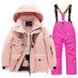 Winter Skiing Suit for Boys and Girls, Waterproof Polyester