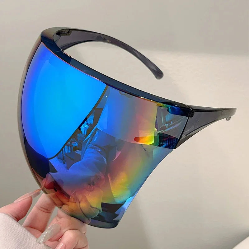 KAMMPT Futuristic Mirror Cycling Sunglasses Anti-UV