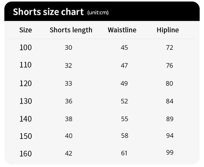 Children's Summer Short Sleeve Shorts Set
