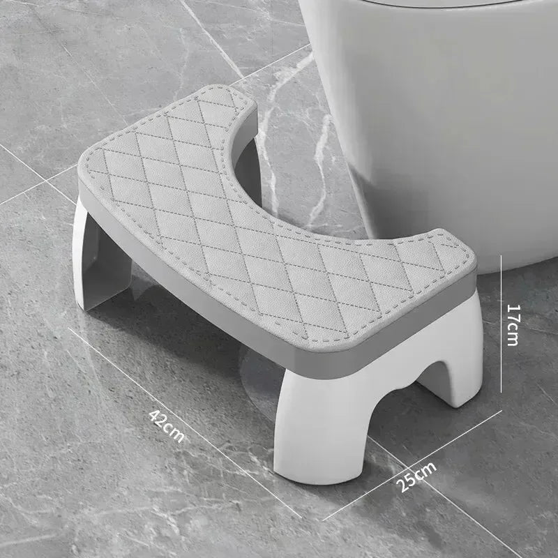 Universal Squatty Potty Toilet Stool - Plastic Waterproof Design