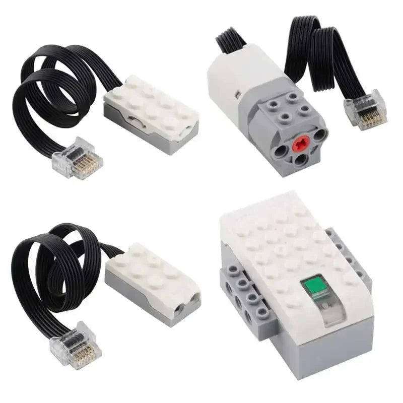 STEM Building Blocks Kit 280pcs with Electronic Sensors