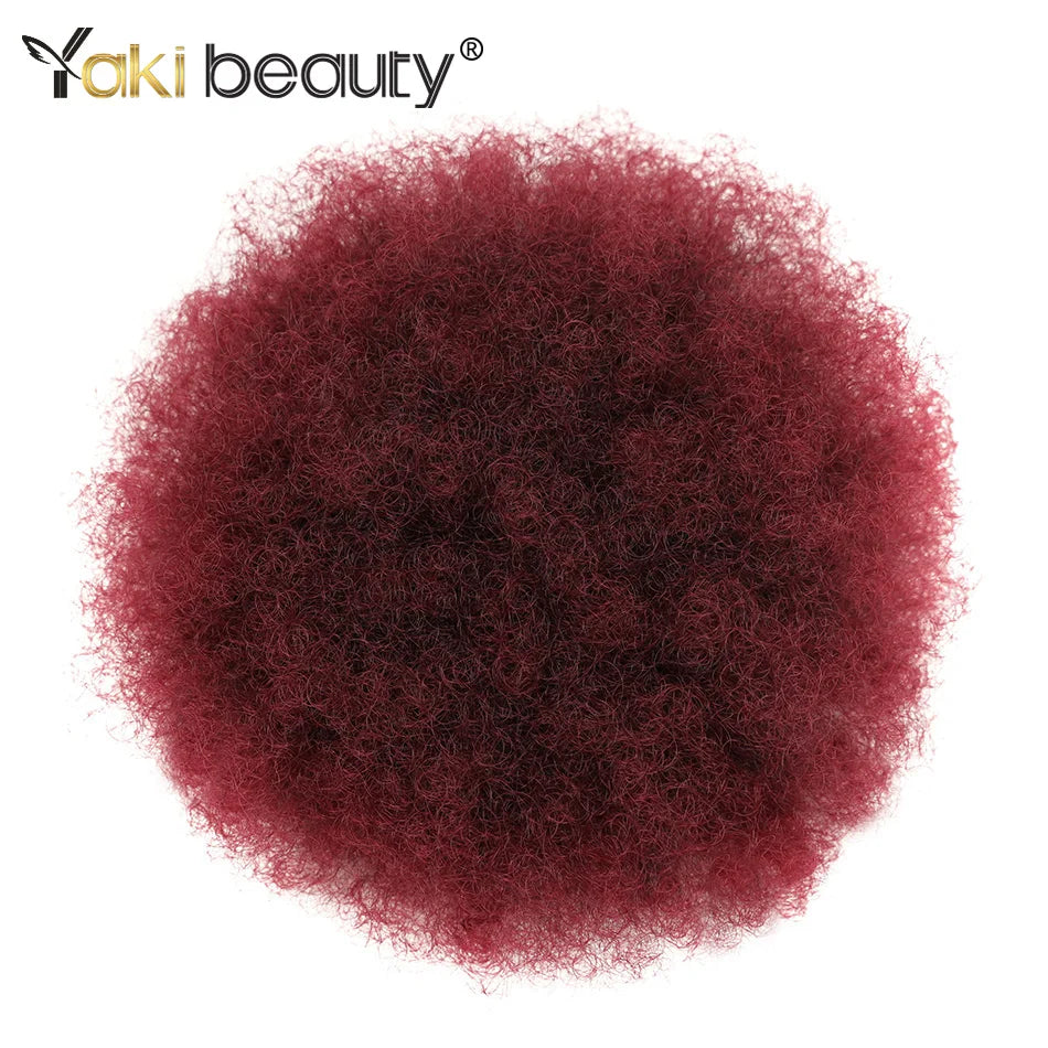 Afro Puff Drawstring Ponytail Synthetic Hair Extension