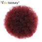 Afro Puff Drawstring Ponytail Synthetic Hair Extension