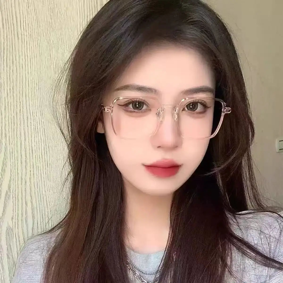 Glazzy TR Stainless Steel Square Photochromic Eyeglasses