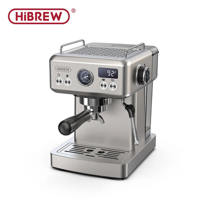 HiBREW 20Bar Semi Automatic Espresso Machine Stainless Steel