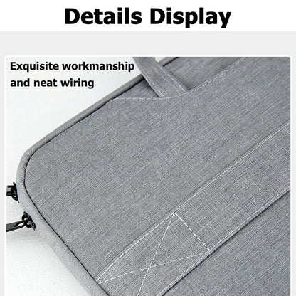 Suede Laptop Bag for 13.3 to 15.6 Inch Devices