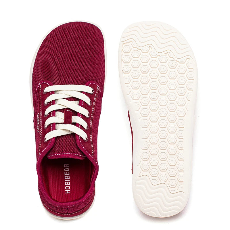 HOBIBEAR Minimalist Barefoot Shoes Unisex Mesh Sneakers