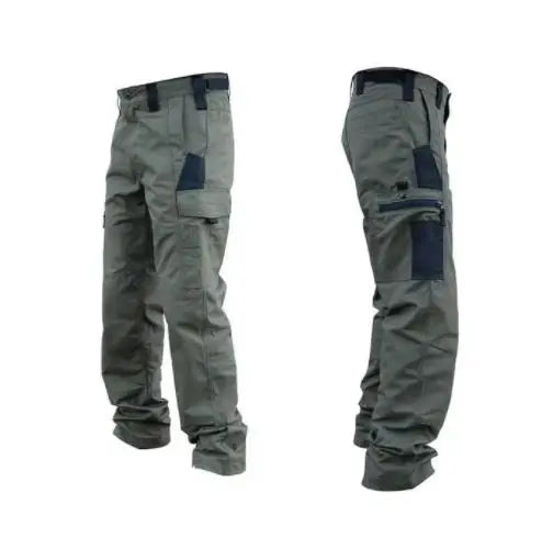 Wear Resistant Multi-pocket Cargo Pants for Men