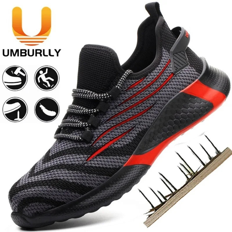 Men's Lightweight Anti-Puncture Safety Boots