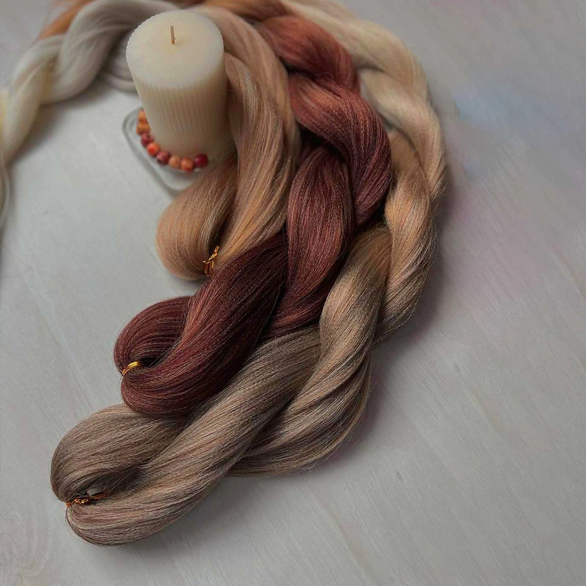 Synthetic Kanekalon Pre Stretched Curly Jumbo Braids