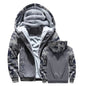 Men's Thick Fleece Hooded Winter Jacket