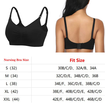 Wirefree Nursing Bra for Women in Natural Color