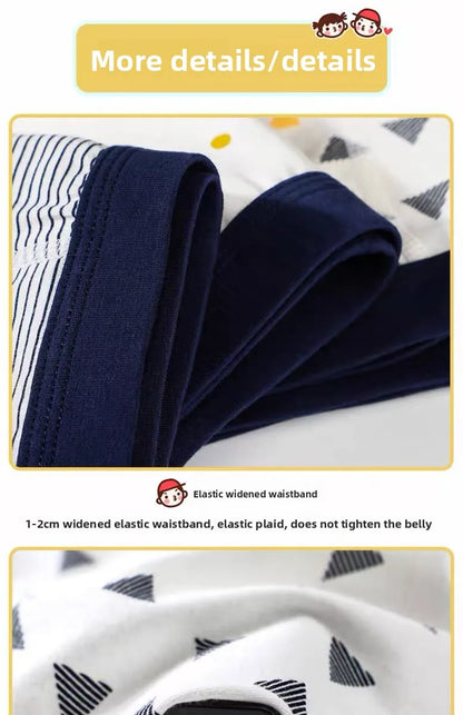 Boys Cartoon Boxer Briefs 95% Cotton 4-Pack