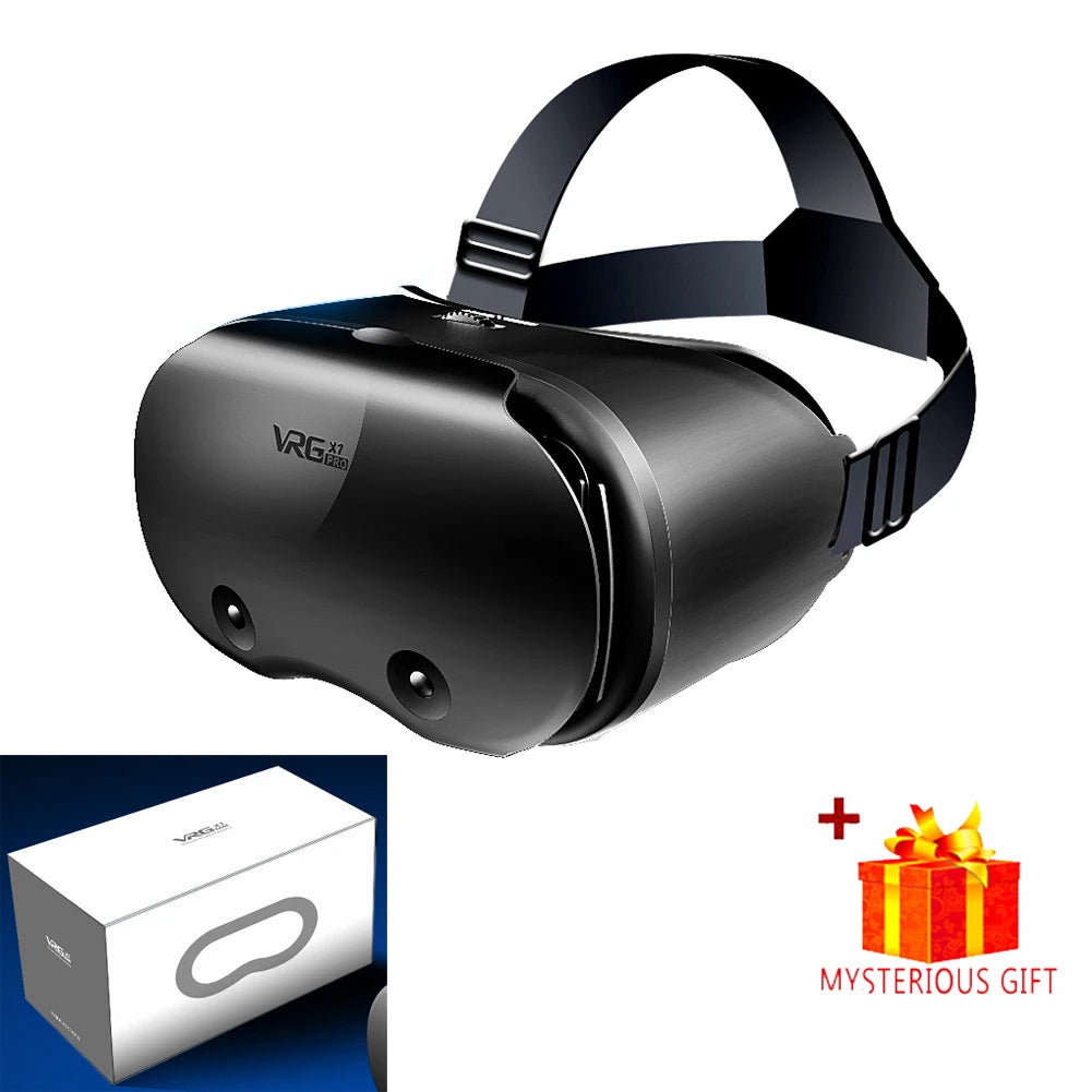 3D Virtual Reality Glasses for Smartphones with Real Lenses