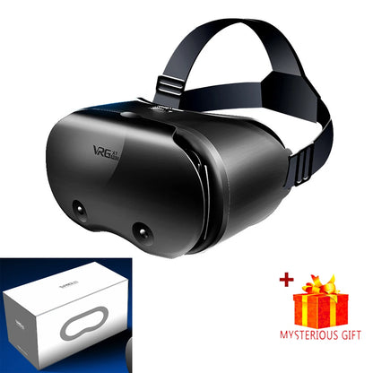 3D Virtual Reality Glasses for Smartphones with Real Lenses