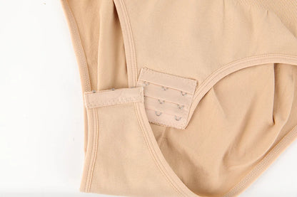 Low Back Bodysuit Shapewear for Women Black